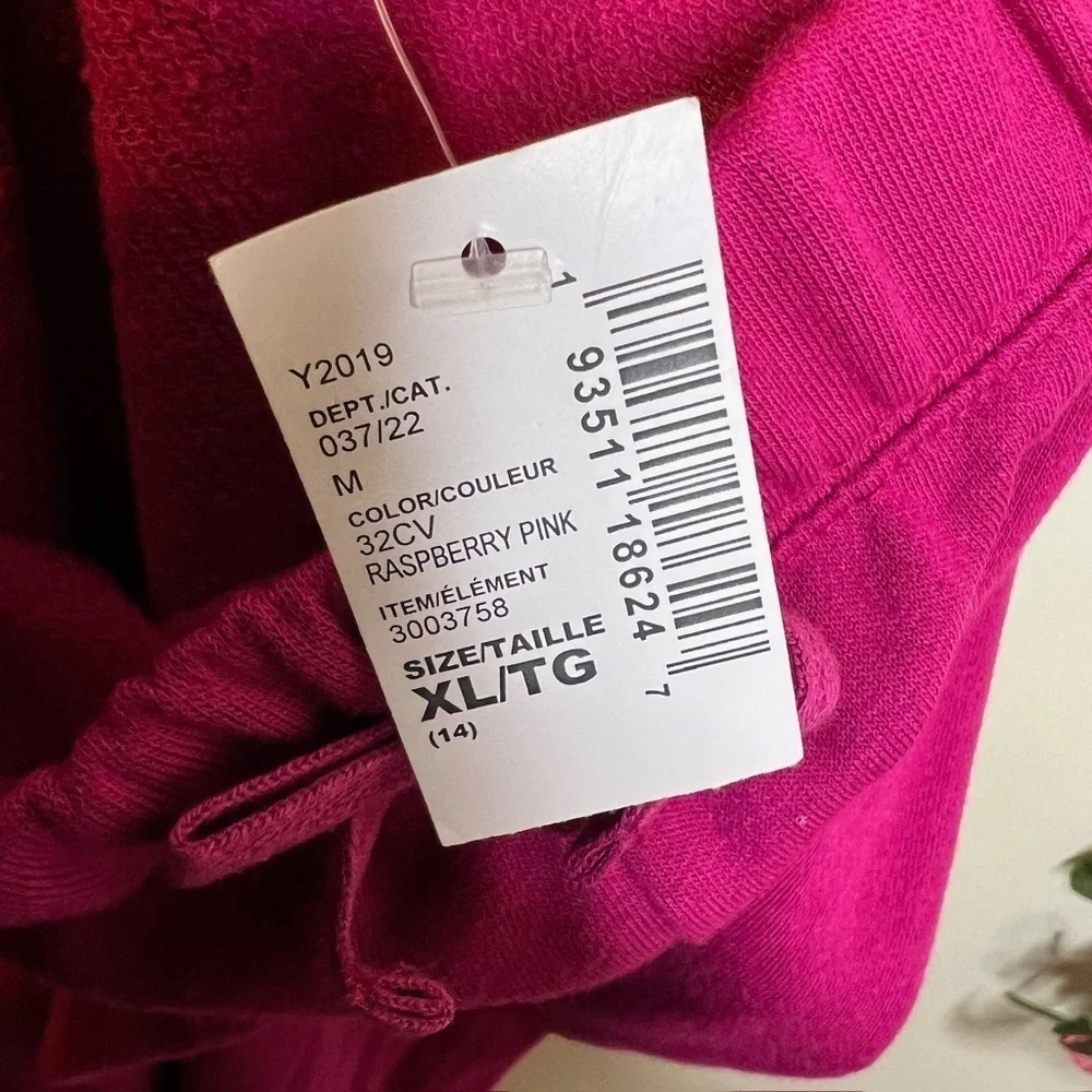 The Children’s Place NWT Girls Raspberry Pink Sweatpants XL Casual School